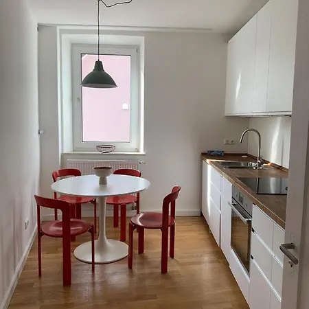 شقة Charmante Stadtwohnung Im Textilviertel