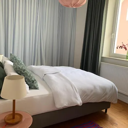 아파트 Charmante Stadtwohnung Im Textilviertel